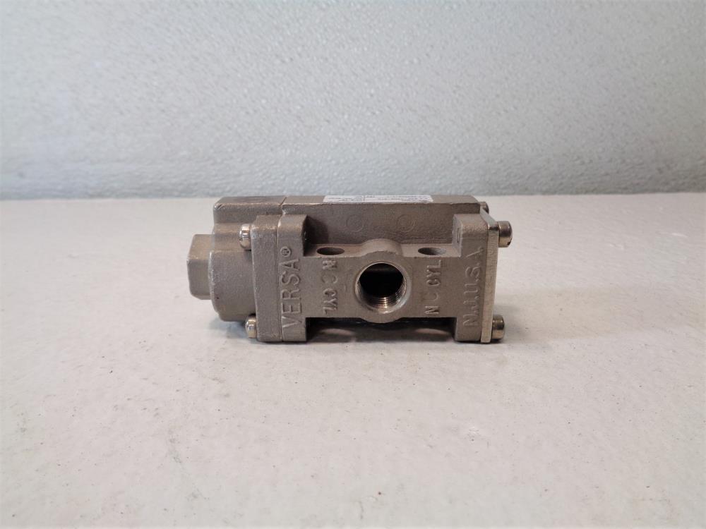 Versa 1/4" NPT 3-Way Valve BSP-3308-316